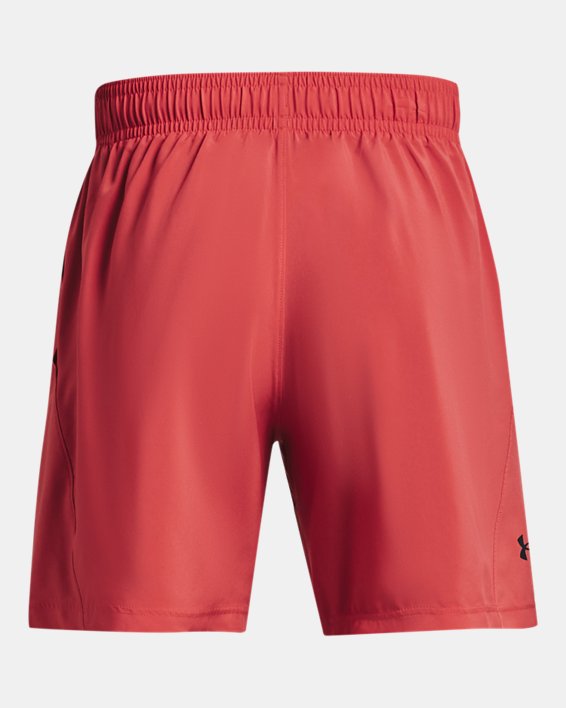 Men's UA Woven 7" Shorts, Red, pdpMainDesktop image number 6